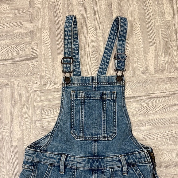 Blue Denim Overalls - Picture 2 of 6